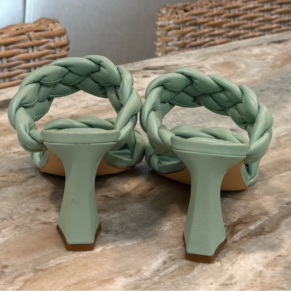 Women’s MARC ANTHONY Hammy Braided High Heel Slide Sandals- Size 8 - Picture 7 of 10